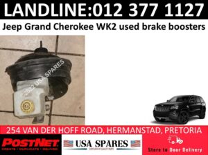 Jeep Grand Cherokee WK2 used brake booster/servos for sale