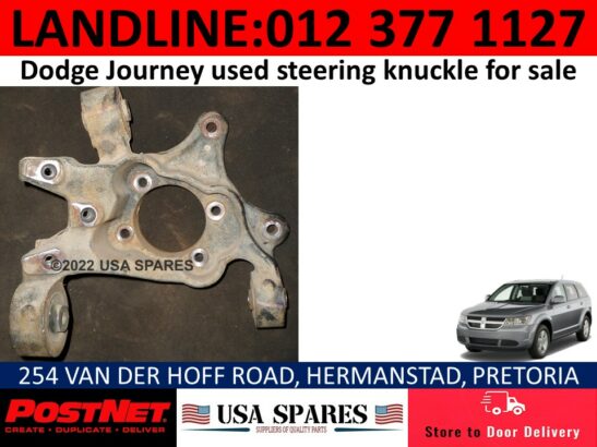 Dodge Journey used steering knuckle & other spares for sale