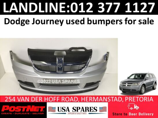 Dodge Journey SXT/RT used front/rear bumpers for sale