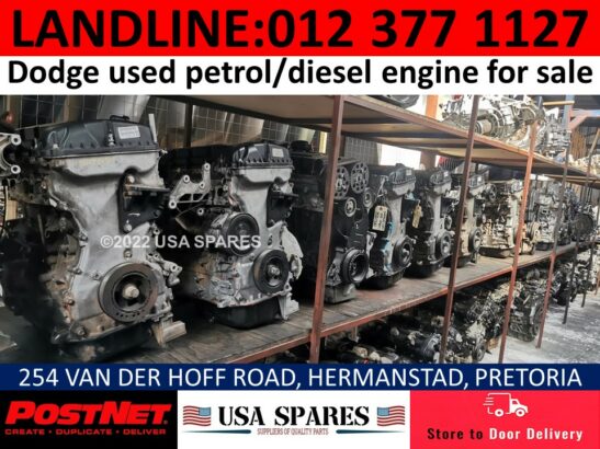 Dodge used petrol/diesel engines and other parts for sale