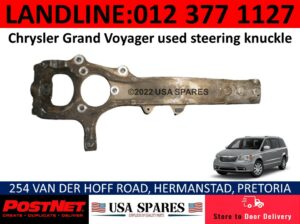 Chrysler Grand Voyager used steering knuckle & other spares for sale