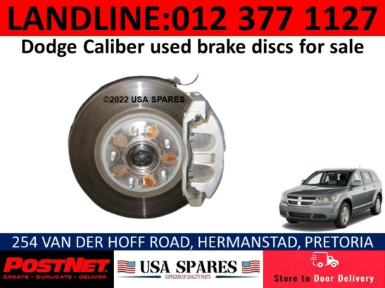 Dodge Journey used brake discs & other spares for sale