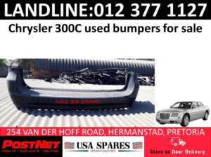 Chrysler 300C used front/rear bumpers for sale