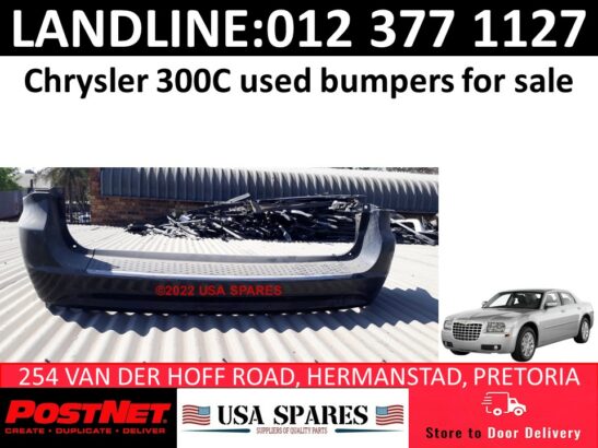 Chrysler 300C used front/rear bumpers for sale