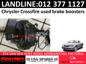 Chrysler Crossfire used brake booster/servos for sale