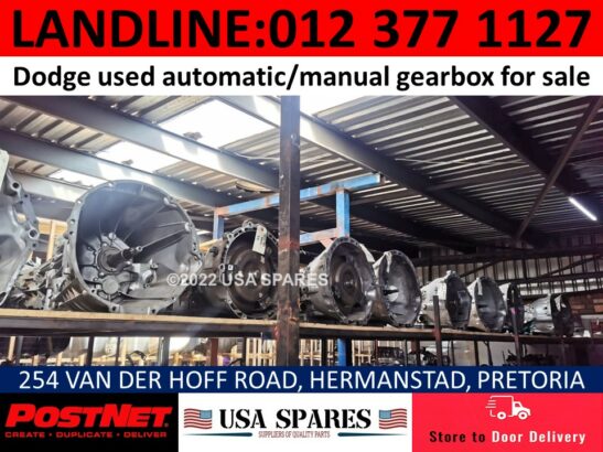 Dodge used automatic/manual gearbox for sale