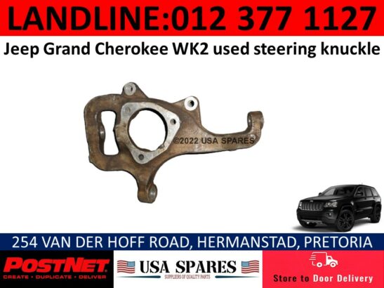 Jeep Grand Cherokee used steering knuckle & other spares for sale