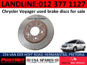 Chrysler Voyager used brake discs & other spares for sale