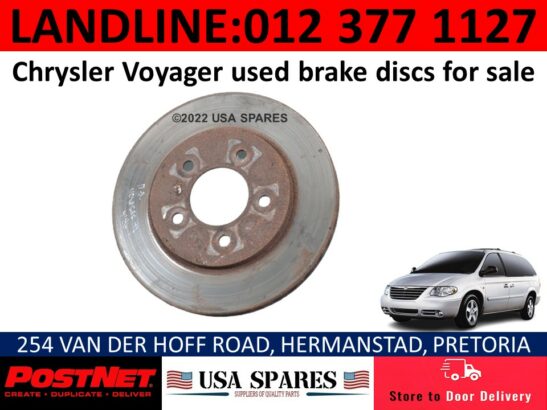 Chrysler Voyager used brake discs & other spares for sale