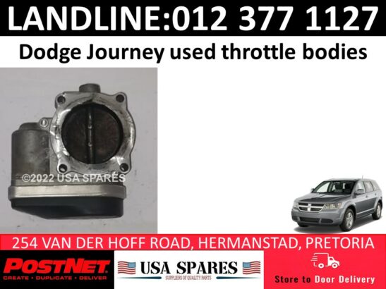 Dodge Journey SXT/RT used throttle body for sale