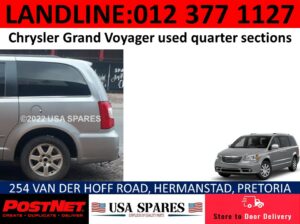 Chrysler Grand Voyager MK3 used quarter sections for sale