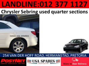 Chrysler Sebring used quarter sections for sale