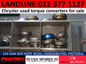 Chrysler used torque converters and other parts for sale