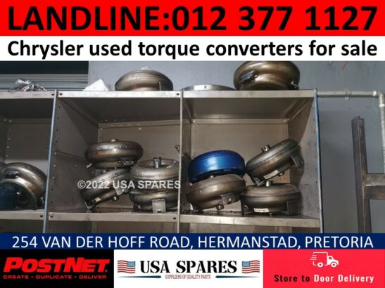 Chrysler used torque converters and other parts for sale