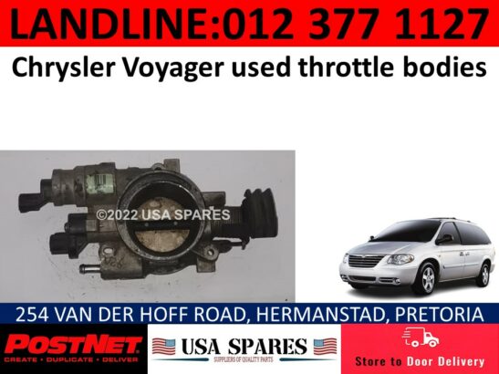 Chrysler Voyager used throttle body for sale