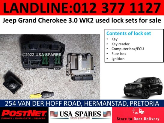 Jeep Grand Cherokee 3.0 WK2 used lockset for sale