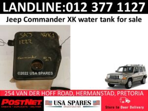 Jeep Commander 5.7 XK used water tanks for sale