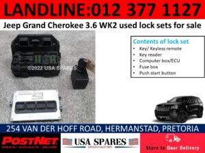 Jeep Grand Cherokee 3.6 WK2 V6 used lockset for sale