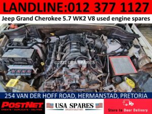 Jeep Grand Cherokee 5.7 WK2 V8 hemi used engine spares for sale