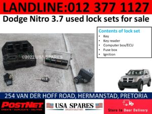 Dodge Nitro 3.7 SXT/RT used lockset for sale