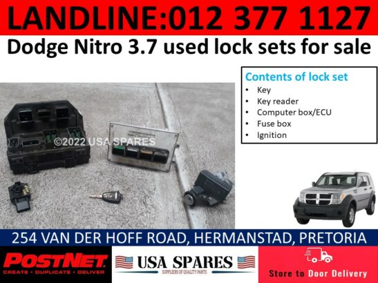Dodge Nitro 3.7 SXT/RT used lockset for sale