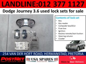 Dodge Journey 3.6 SXT/RT used lockset for sale