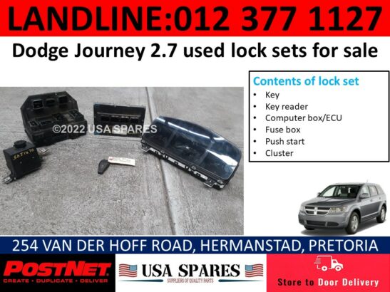 Dodge Journey 2.7 SXT/RT used lockset for sale