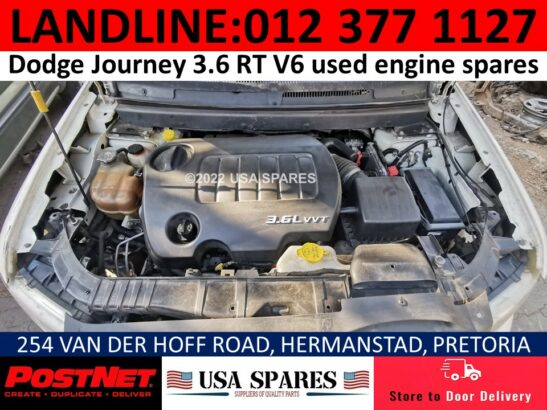 Dodge Journey 3.6 RT V6 used engine spares for sale