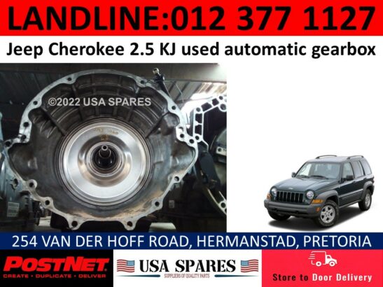 Jeep Cherokee 2.5 KJ used automatic gearbox for sale