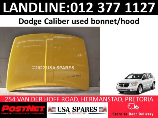 Dodge Caliber used bonnets/hoods for sale