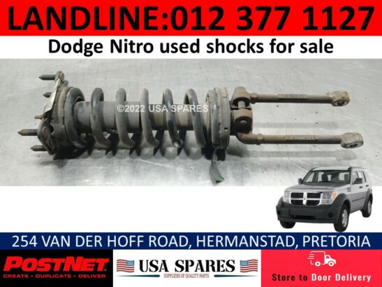 Dodge Nitro SXT/RT used shock absorbers & other spares for sale