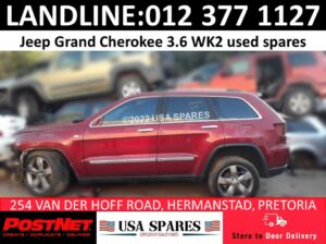 2012 Jeep Grand Cherokee 3.6 WK2 V6 used spares for sale
