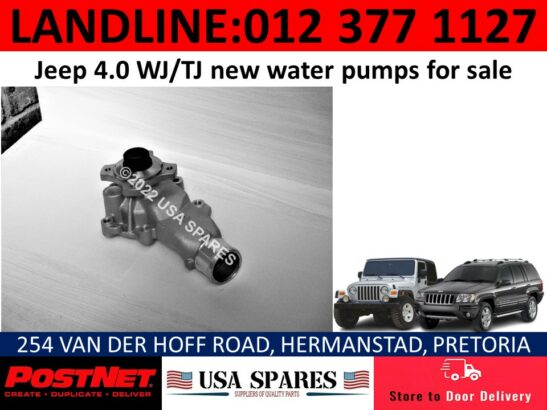 Jeep 4.0 TJ/WJ new water pumps for sale
