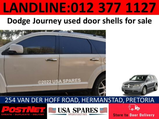 Dodge Journey SXT/RT used door shells for sale