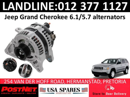 Jeep Grand Cherokee WK V8 new alternators for sale