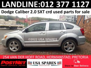 2010 Dodge Caliber 2.0 SXT crd used spares for sale