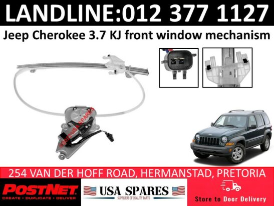 Jeep Cherokee KJ 2006-07 front window regulators for sale