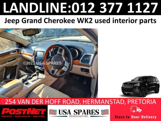 Jeep Grand Cherokee WK2 used interior spares for sale