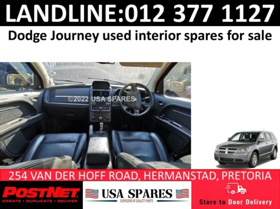 Dodge Journey SXT/RT used interior spares for sale