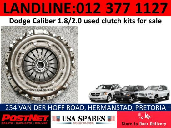 Dodge Caliber used clutch kit & other spares for sale