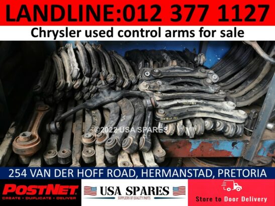 Chrysler used control arms and other parts for sale