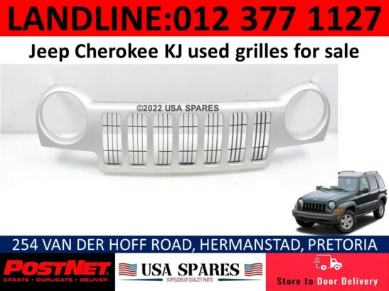 Jeep Cherokee KJ used grille & other spares for sale