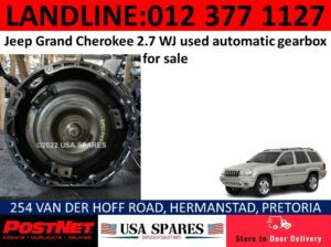 Jeep Grand Cherokee 2.7 WJ used automatic gearbox for sale