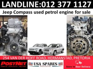 Jeep Compass used petrol engine for sale