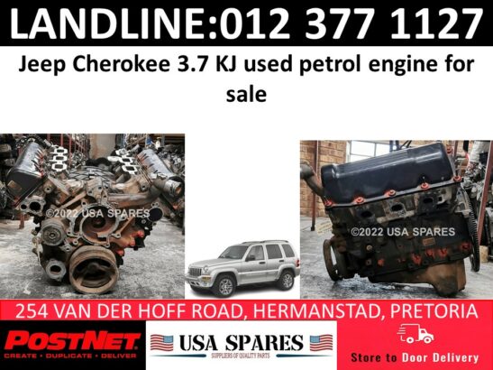Jeep Cherokee 3.7 KJ 2W used petrol engines for sale