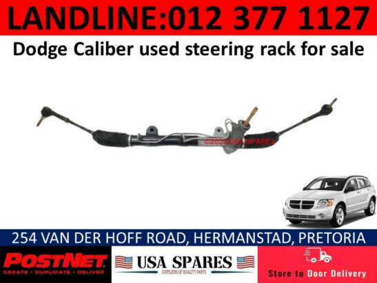 Dodge Caliber SXT used steering rack & other spares for sale