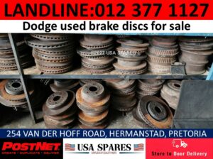 Dodge used brake discs and other parts for sale