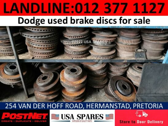 Dodge used brake discs and other parts for sale