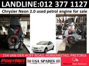 Chrysler Neon 2.0 used petrol engines for sale