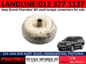 Jeep Grand Cherokee WJ used steering rack & other spares for sale
